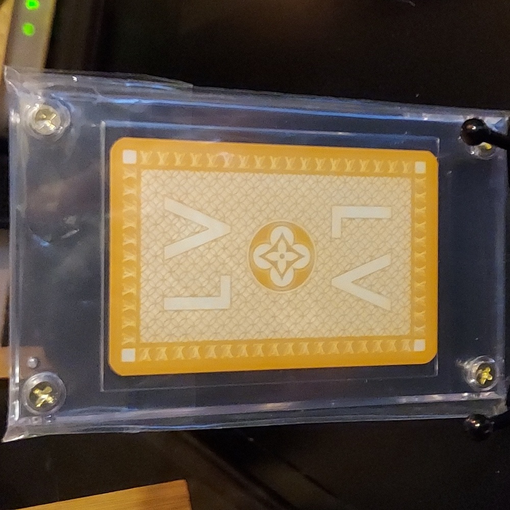 Louis Vuitton Playing Card| #4 of Clubs